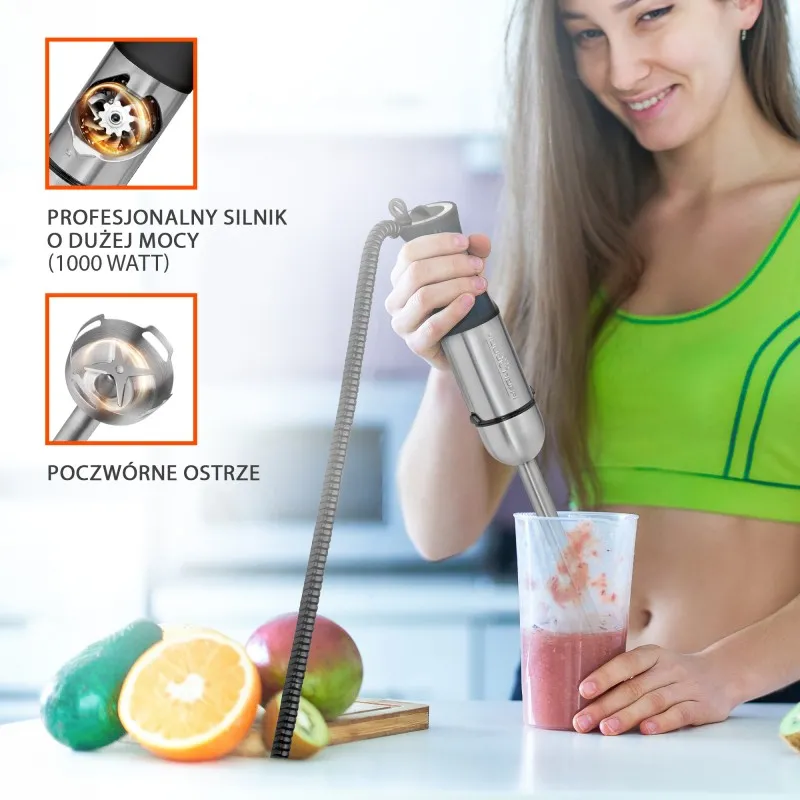 Занурювальний блендер ProfiCook PC-SMS 1220 : потужний занурювальний блендер для вашої кухні